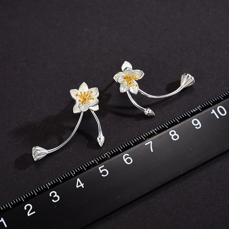 Lotus Whispers Earrings