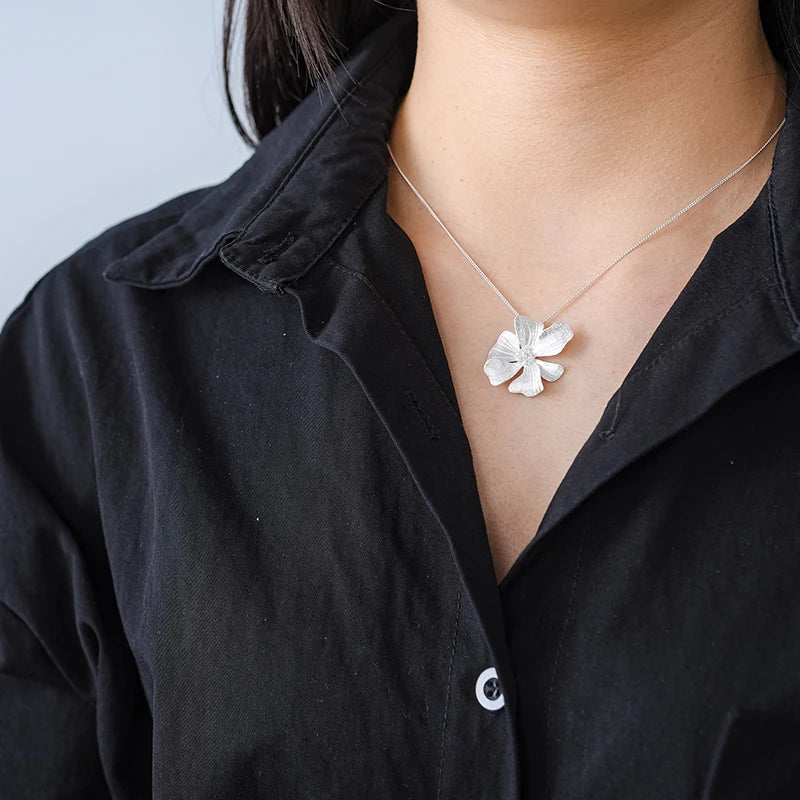 Golden Peony Necklace