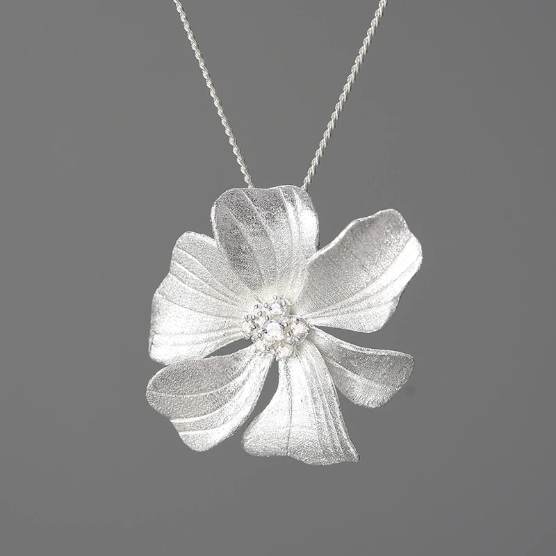 Golden Peony Necklace