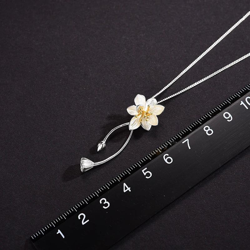 Lotus Whispers Necklace
