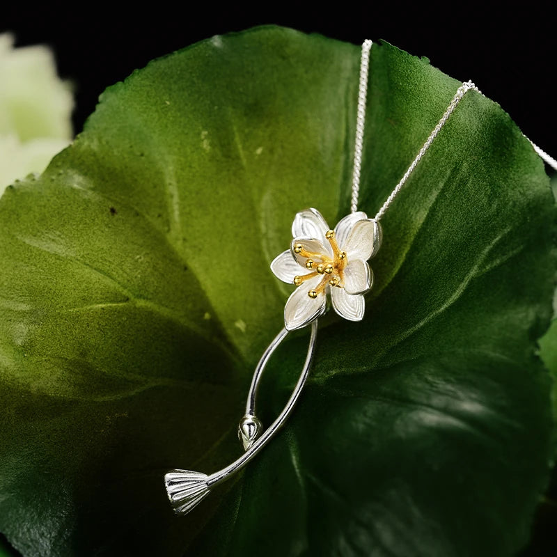 Lotus Whispers Necklace