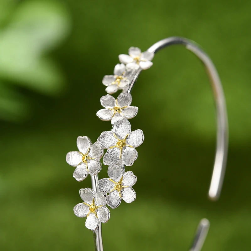 Forget Me Not Blossom Bangle
