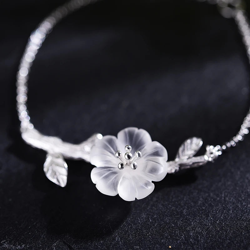Lone Sakura Flower Bracelet