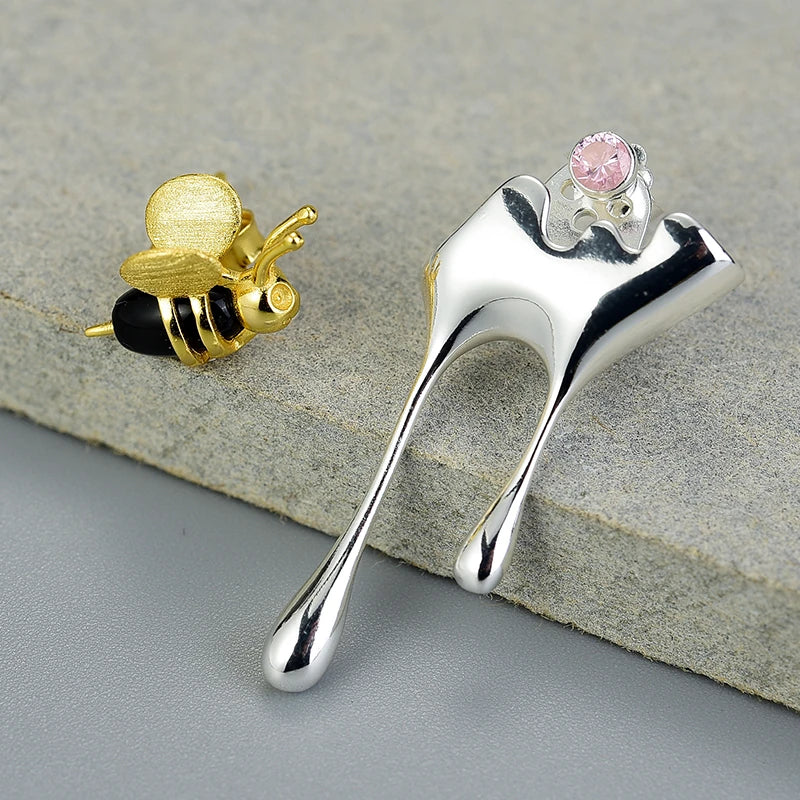 Of Bees And Honey Stud Earrings Set