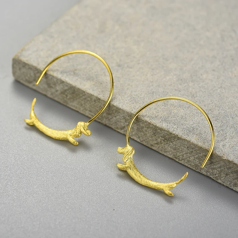 Flying Dachshund Hoops