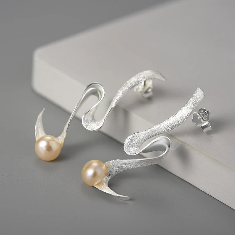 Rolling Tides Drop Earrings