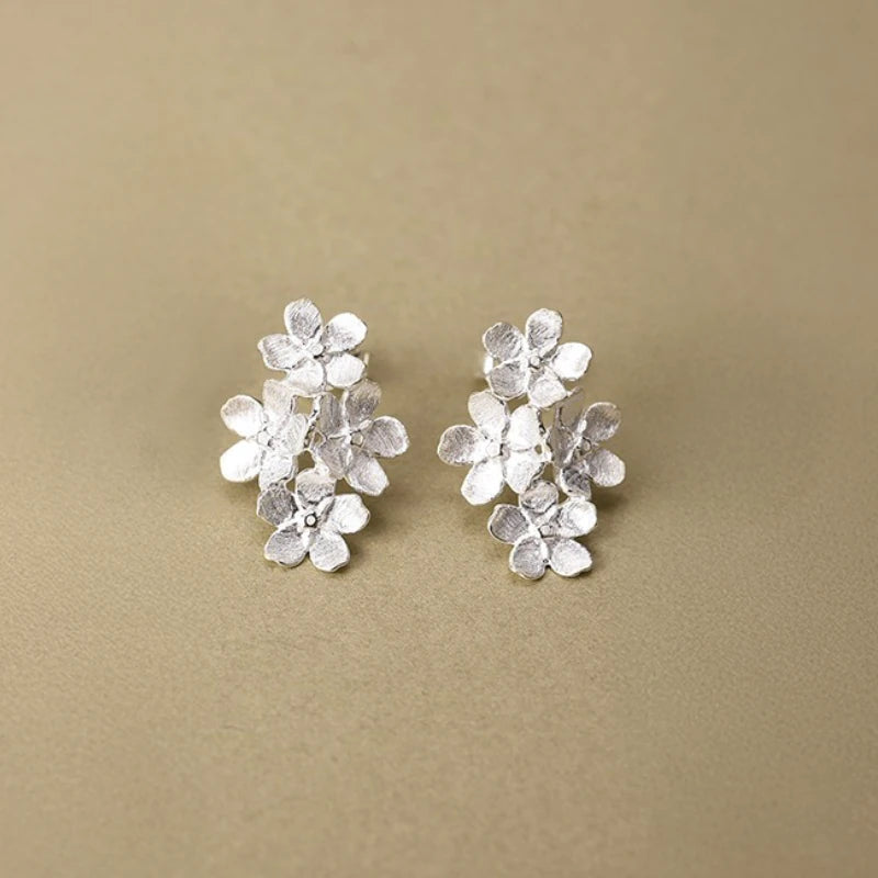 Forget Me Not Blossom Stud Earrings
