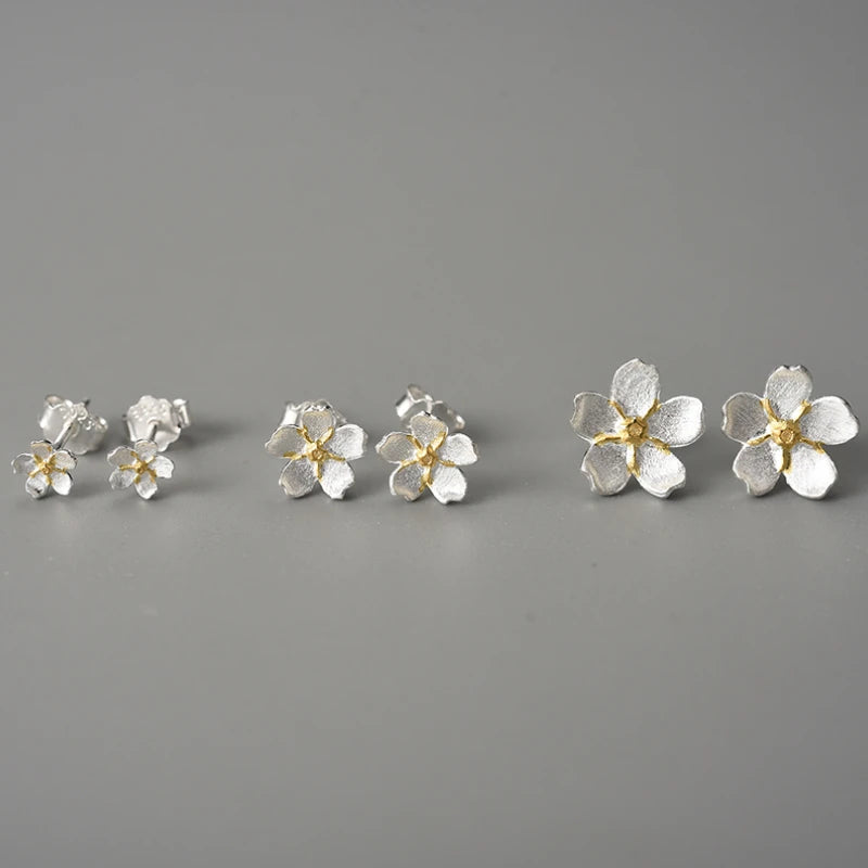 Forget Me Not Stud Earrings