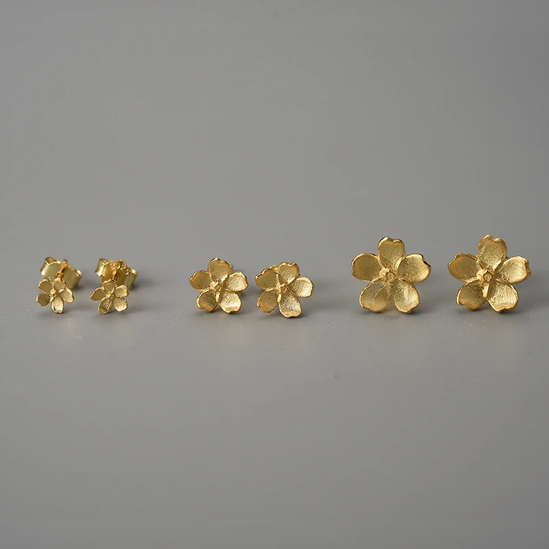 Forget Me Not Stud Earrings