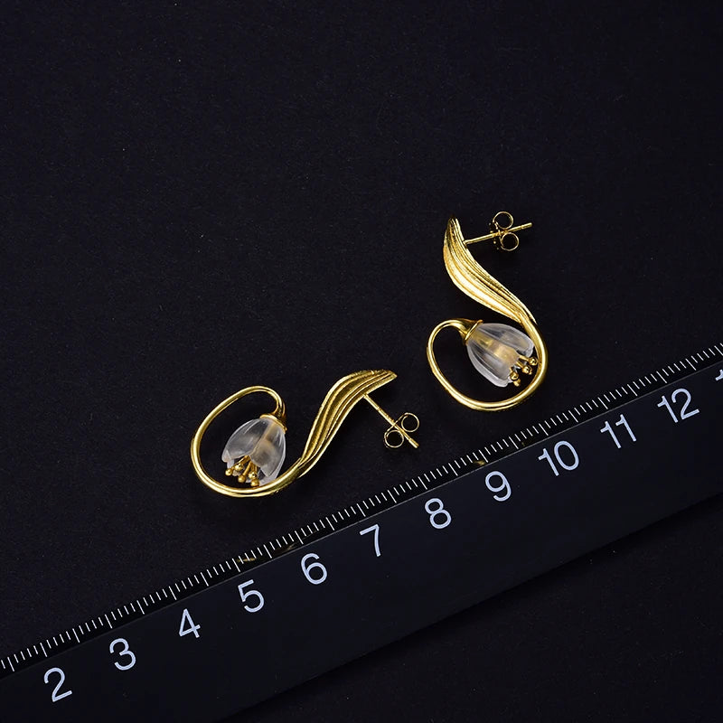Tulip Of The Valley Earrings