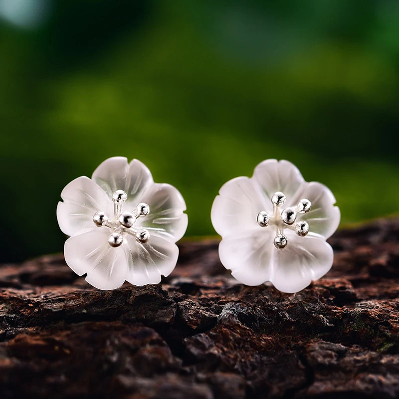 Lone Sakura Stud Earrings
