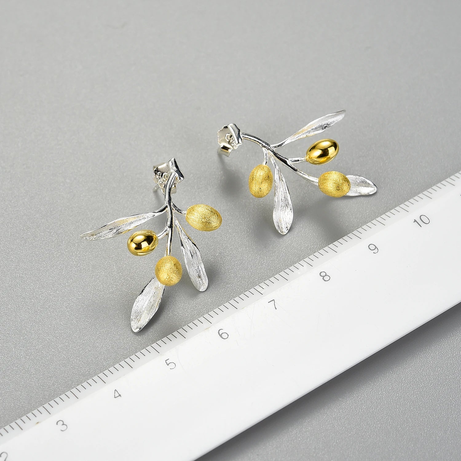 Golden Olives Earrings