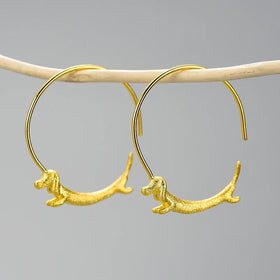 Flying Dachshund Hoops