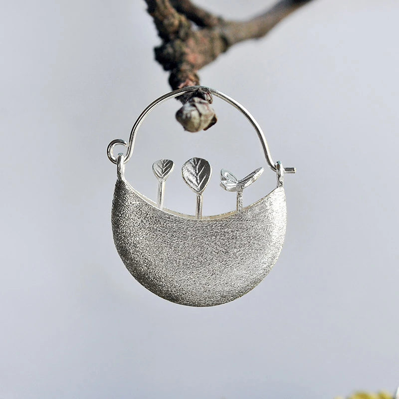 Little Garden Round Earrings