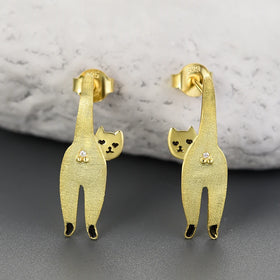 Saucy Purrling Earrings