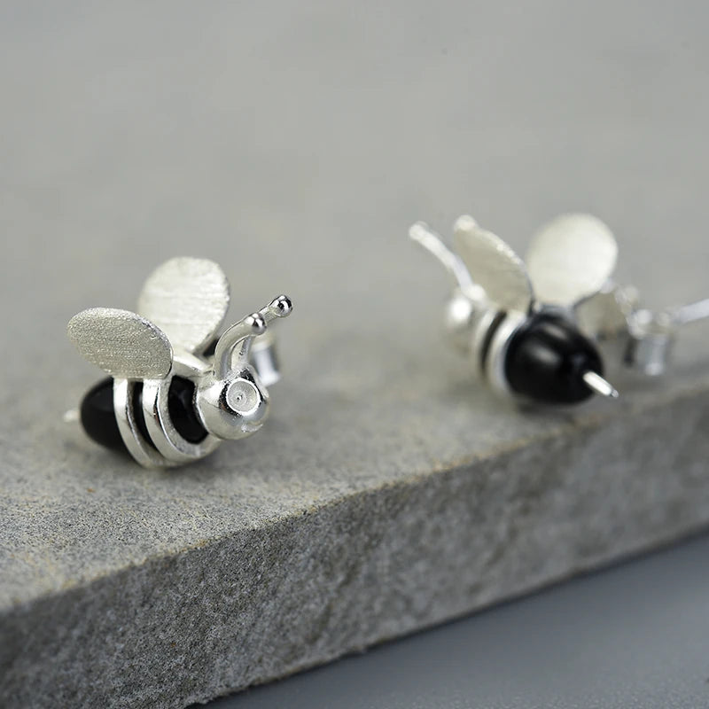 Honey Bee Stud Earrings
