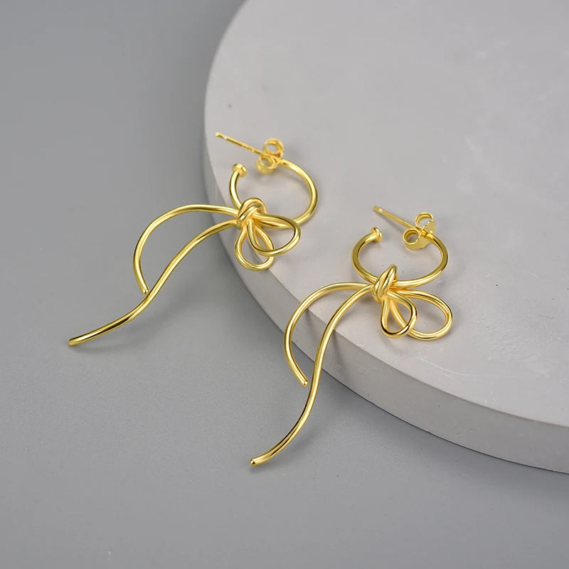 Elegant Knot Earrings