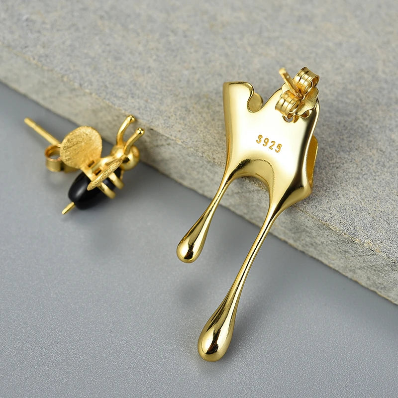 Of Bees And Honey Stud Earrings Set