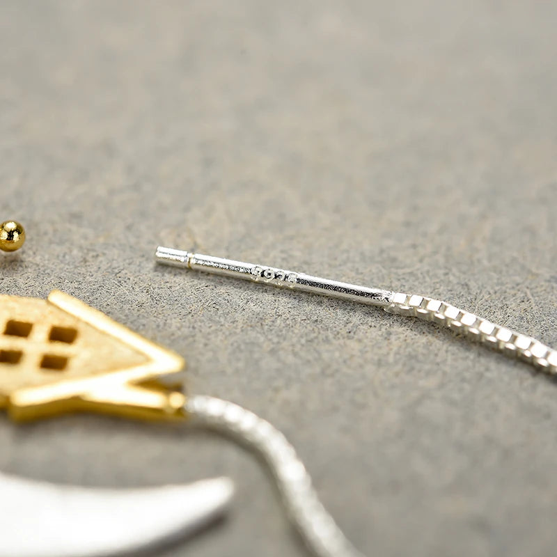 A Home on the Moon Earrings