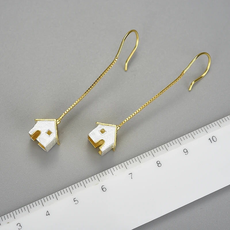 A Home At The Countryside Dangle Earrings