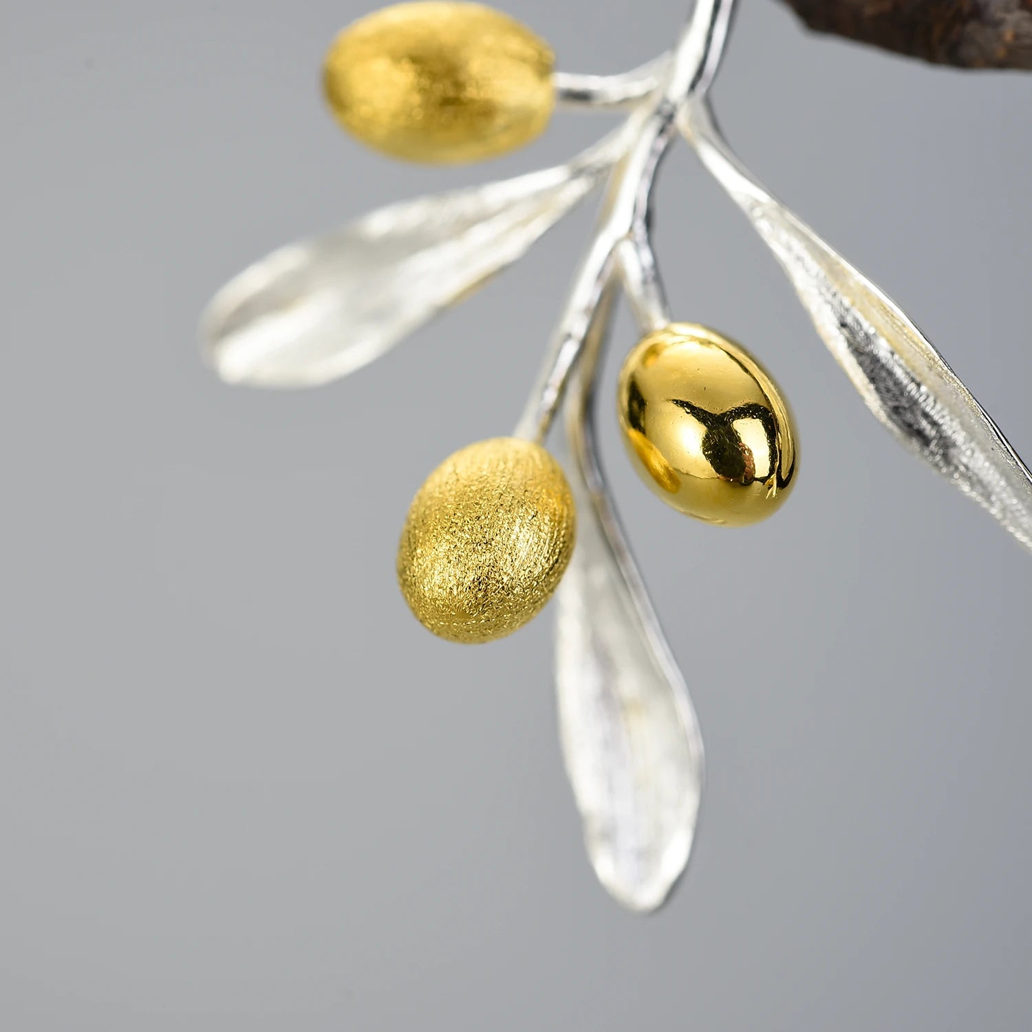 Golden Olives Earrings
