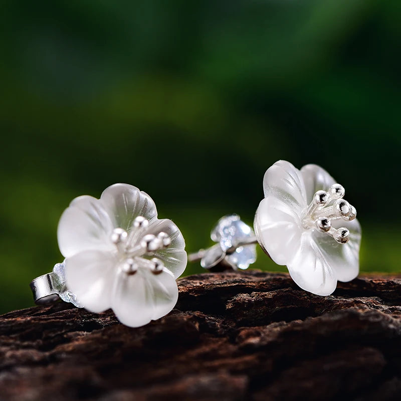 Lone Sakura Stud Earrings