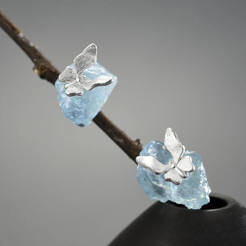 Frozen Forest Stud Earrings