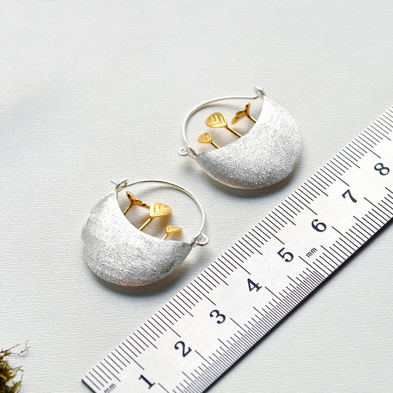 Little Garden Round Earrings