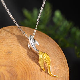 Lucky Koi Fish Necklace