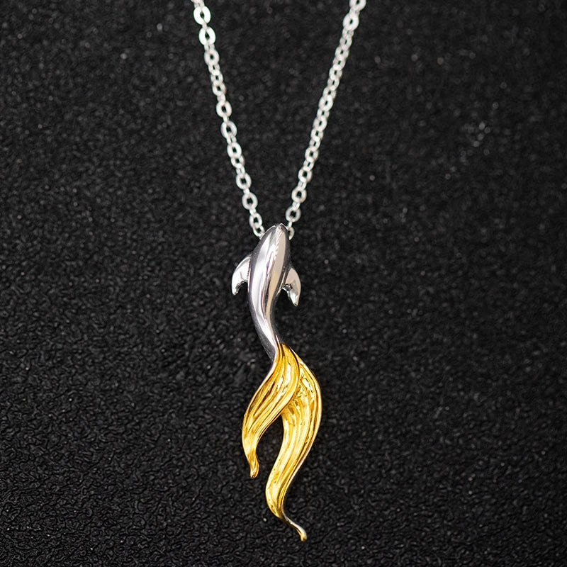 Lucky Koi Fish Necklace