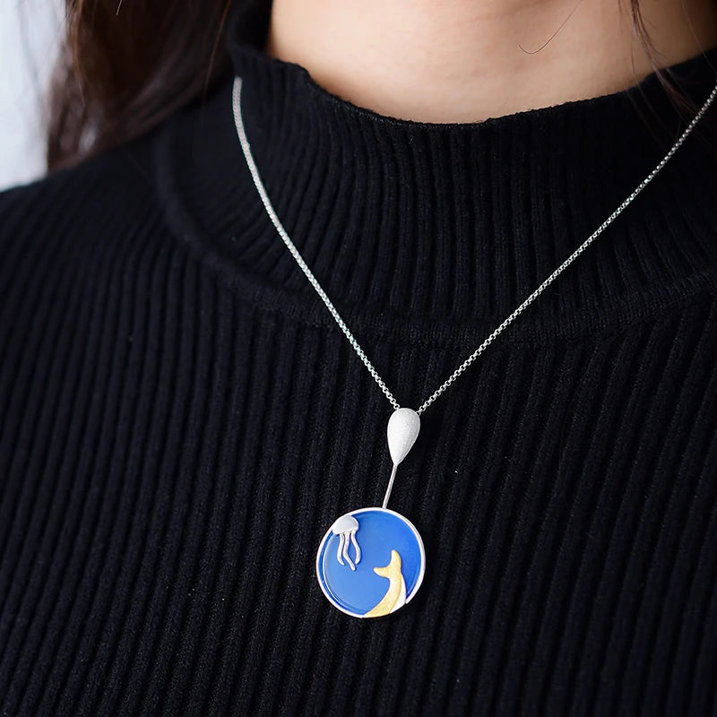 Mysteries Of The Deep Agate Necklace