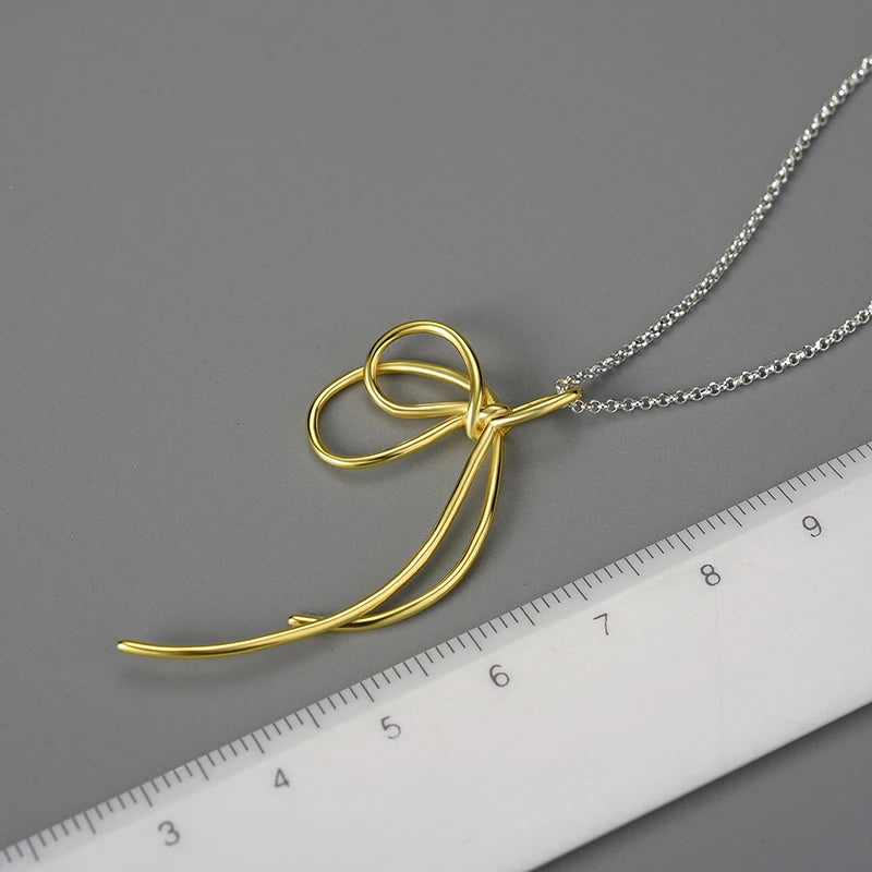 Elegant Knot Necklace