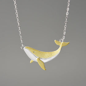 Noble Whale Necklace