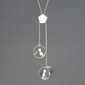 Young Hearts Duo Necklace