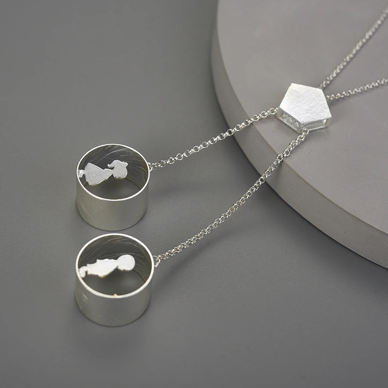 Young Hearts Duo Necklace