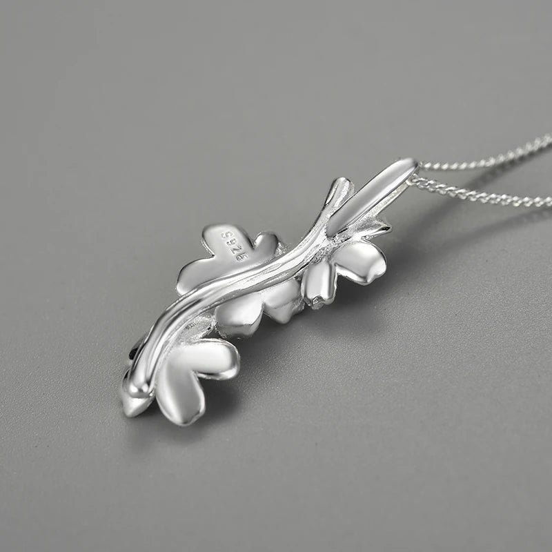 Forget Me Not Cascading Necklace