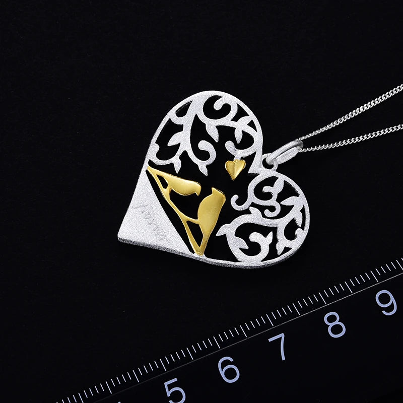 Birds in Love Necklace