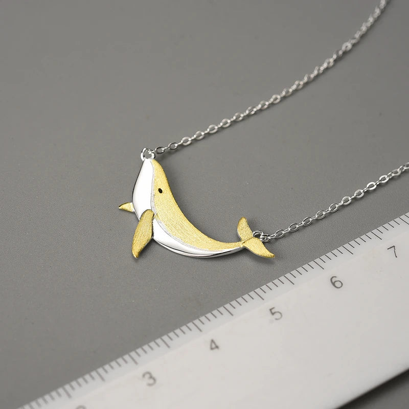 Noble Whale Necklace