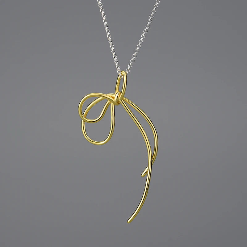 Elegant Knot Necklace