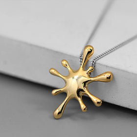 A Splash of Gold Necklace