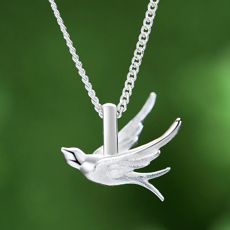 Delicate Small Swallow Necklace
