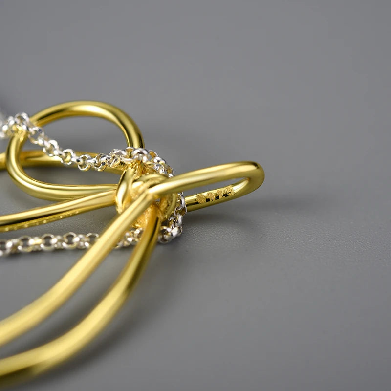 Elegant Knot Necklace