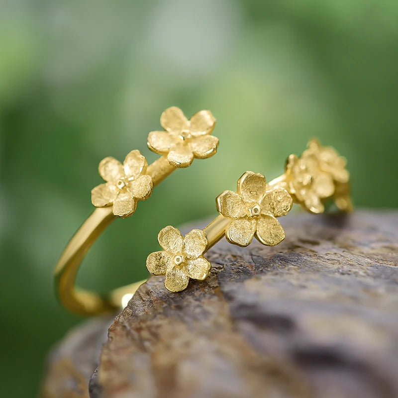 Forget Me Not Blossom Ring