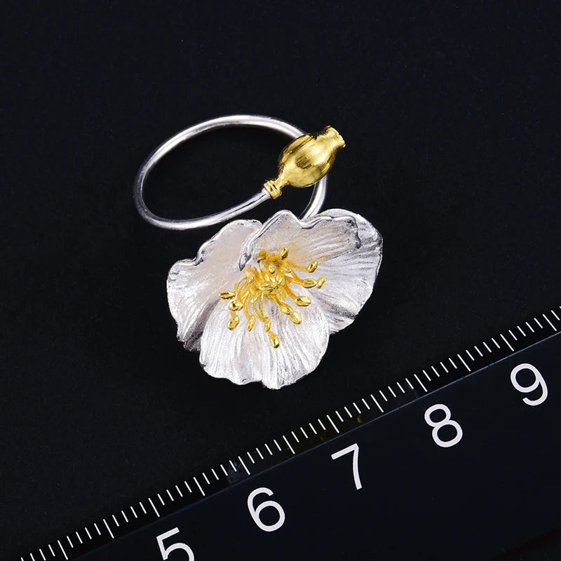 Poppy Bloom Ring