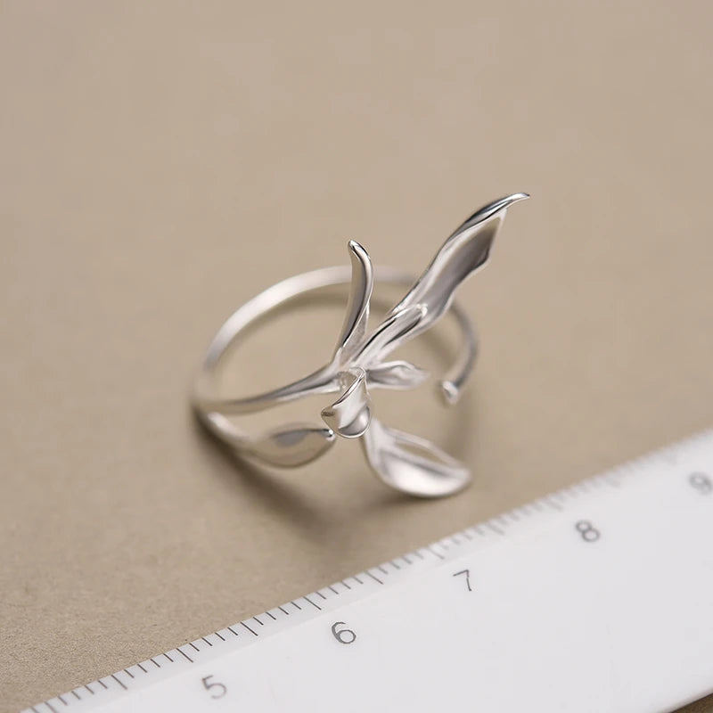 Blooming Orchid Ring