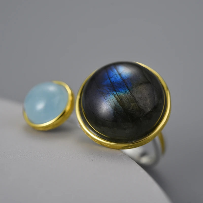 Duo Moon Ring