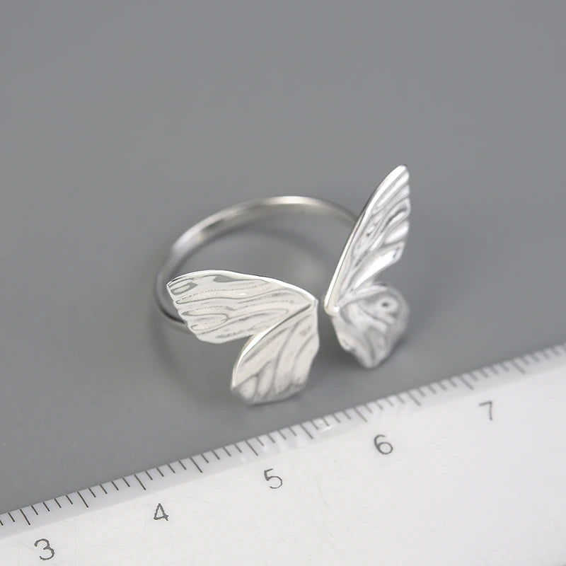 Gentle Butterfly Wings Ring