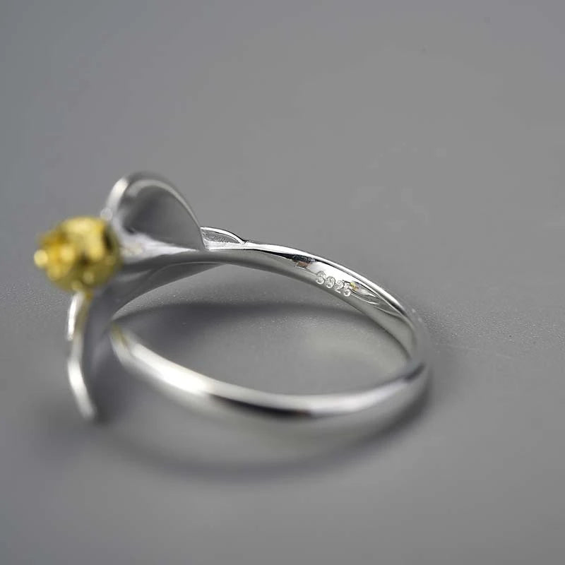Golden Little Pomegranate Ring