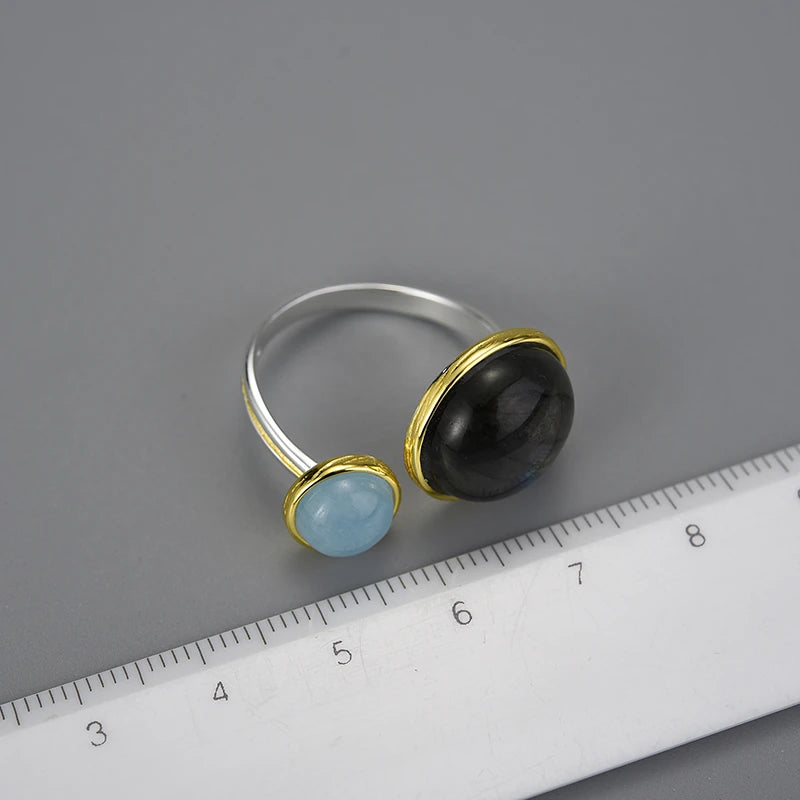 Duo Moon Ring