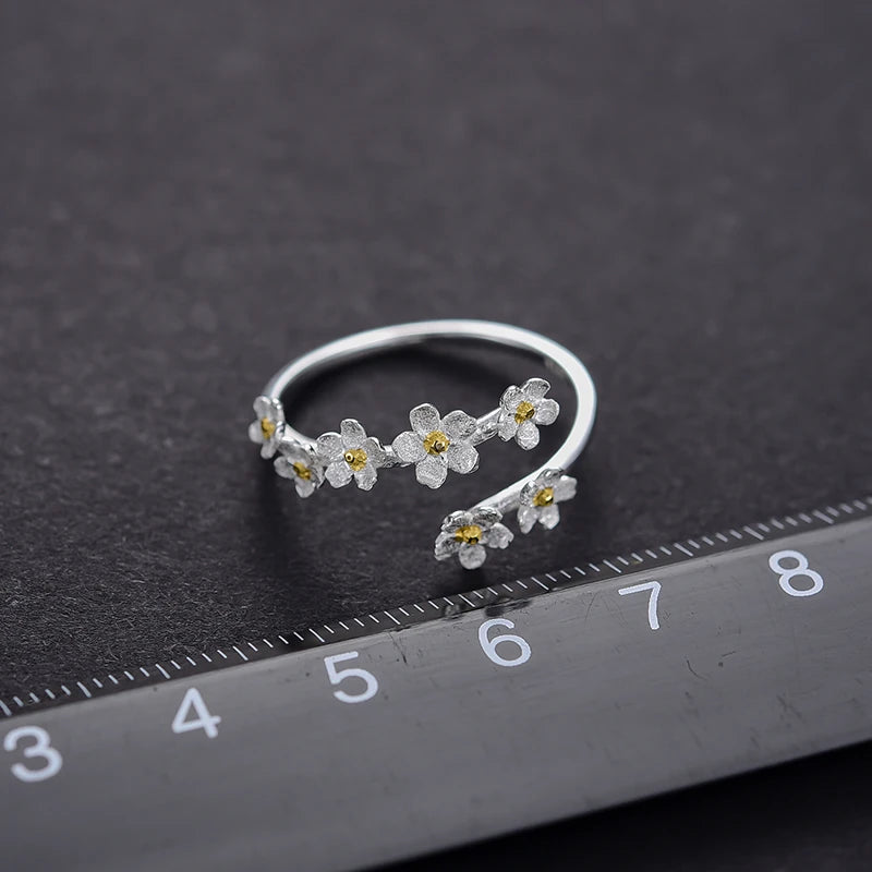 Forget Me Not Blossom Ring